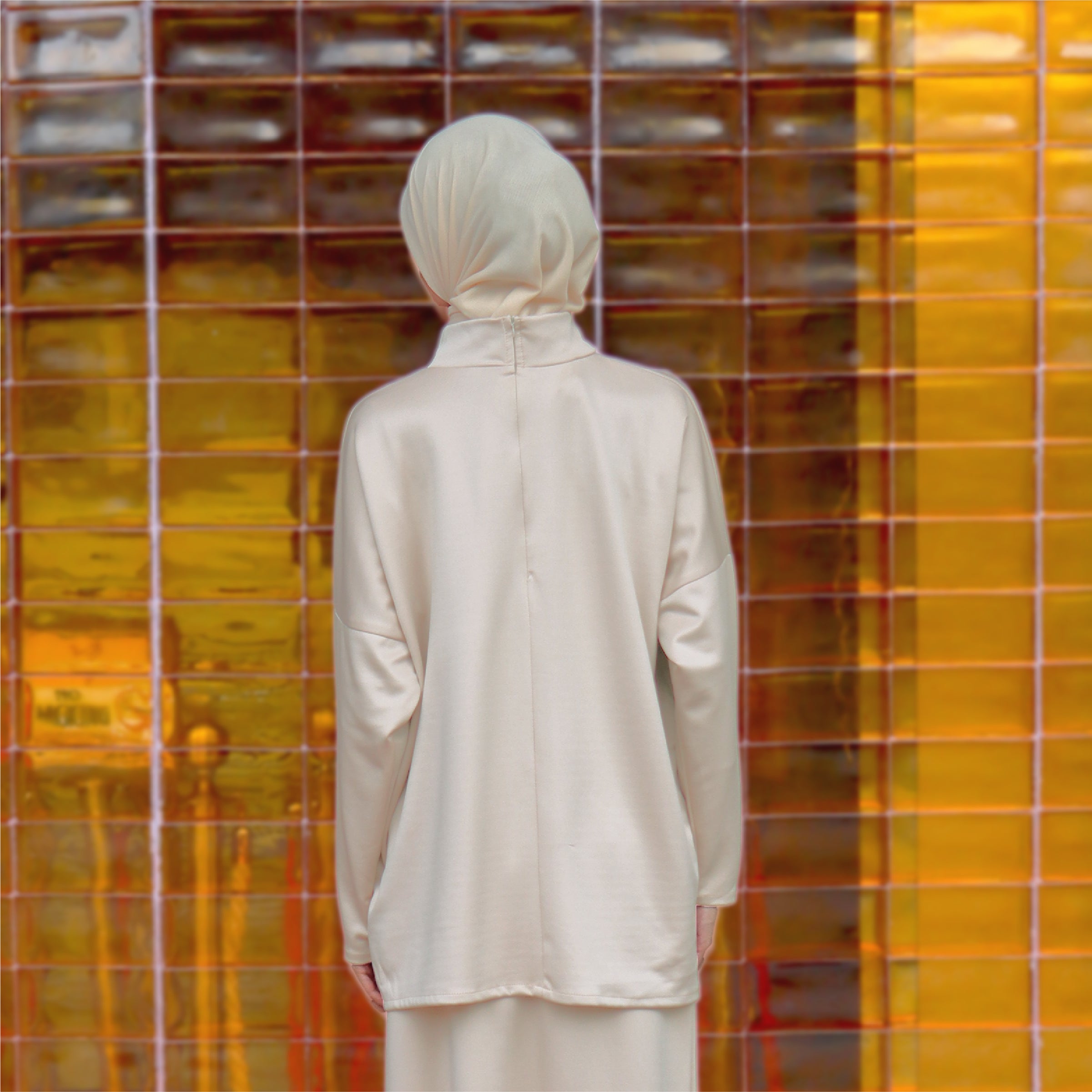 KHAKI - CLAUDIA SET (TOP & SKIRT)