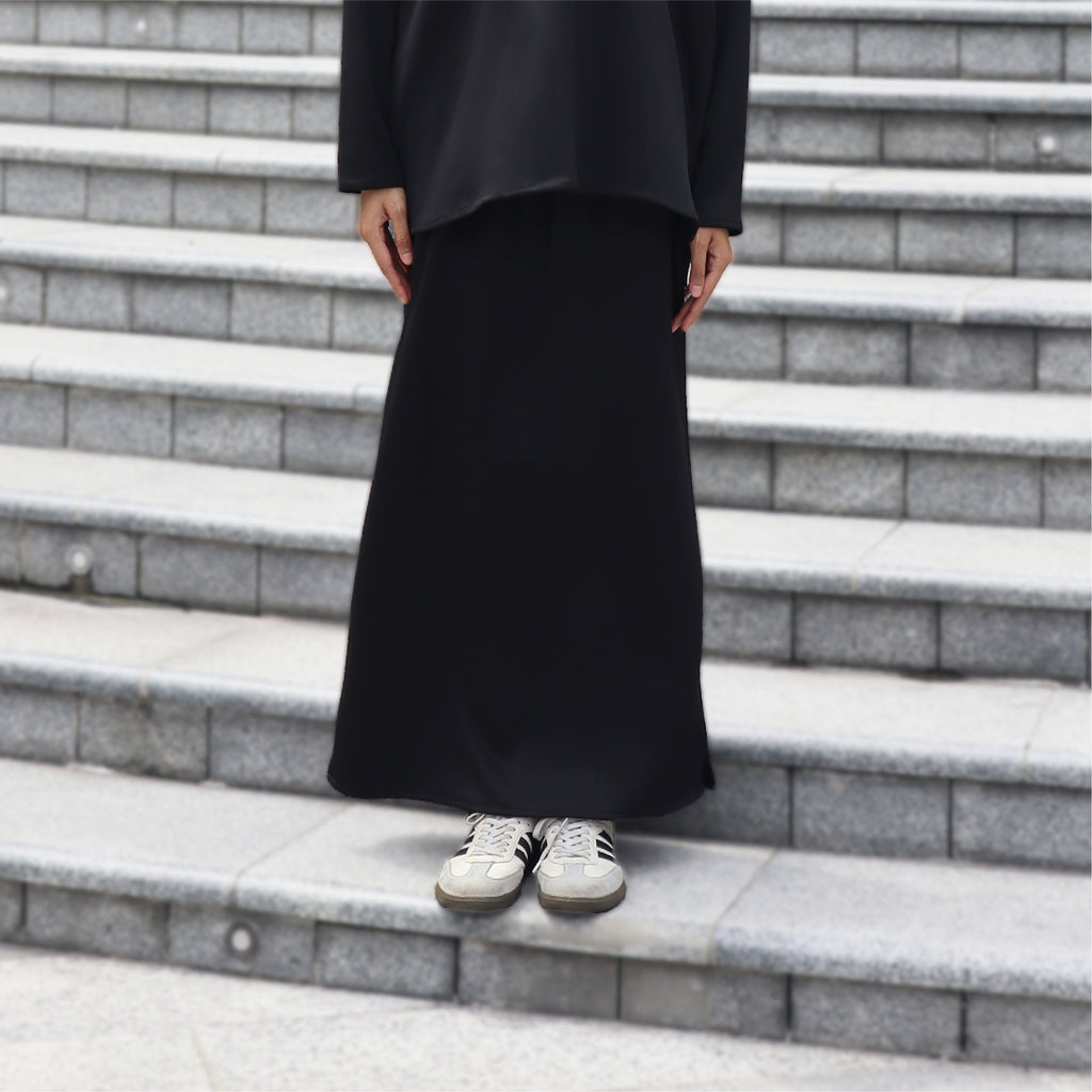 BLACK - CLAUDIA SET (TOP & SKIRT)