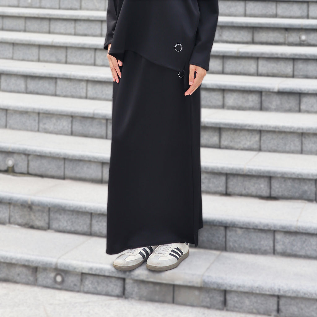 BLACK - CLAUDIA SET (TOP & SKIRT)