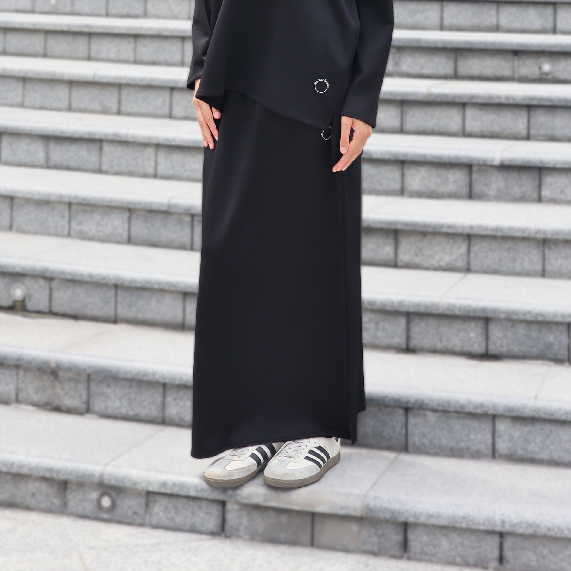 BLACK - CLAUDIA SET (TOP & SKIRT)