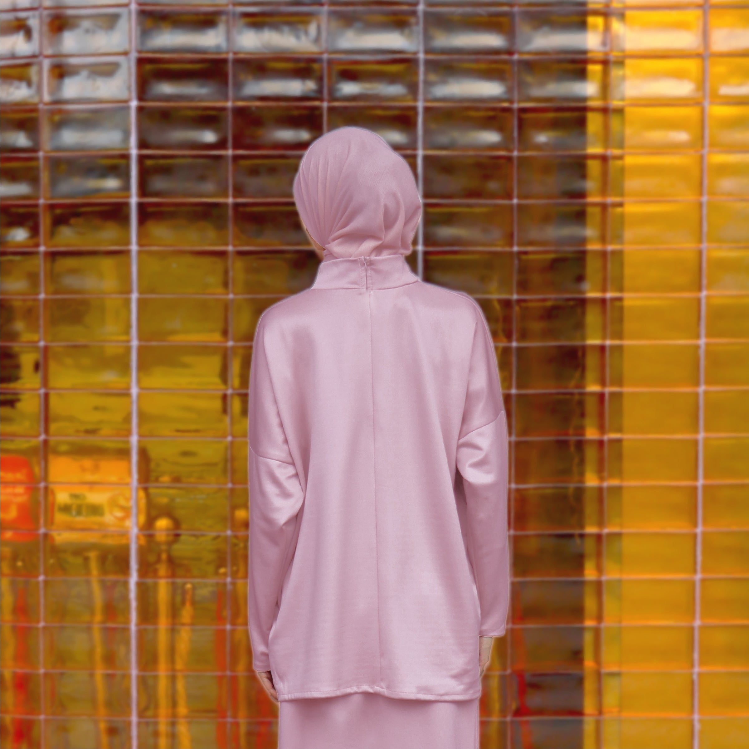 DUSTY PINK - CLAUDIA SET (TOP & SKIRT)