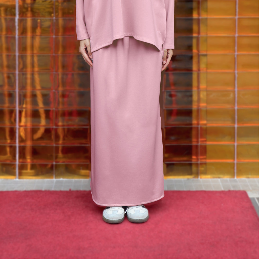 DUSTY PINK - CLAUDIA SET (TOP & SKIRT)