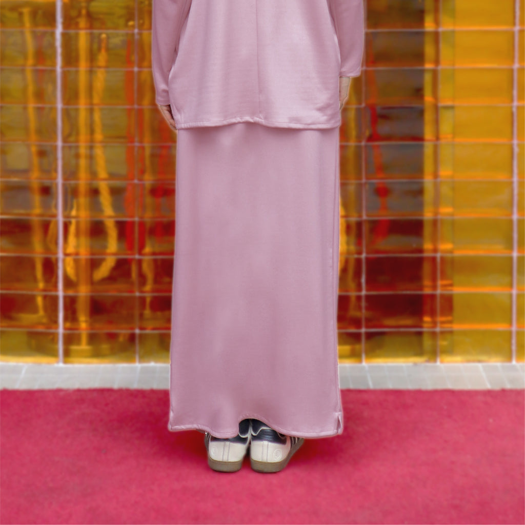 DUSTY PINK - CLAUDIA SET (TOP & SKIRT)