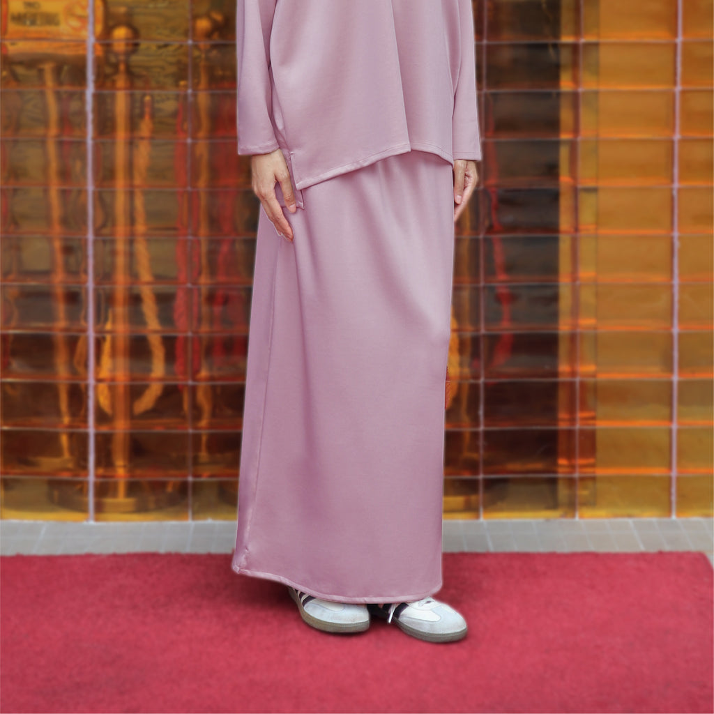 DUSTY PINK - CLAUDIA SET (TOP & SKIRT)