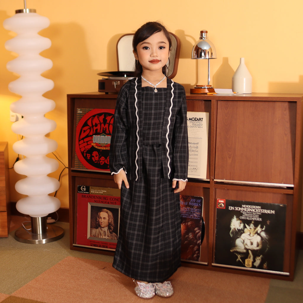 BLACK - KEBAYA "TULUS" KID'S