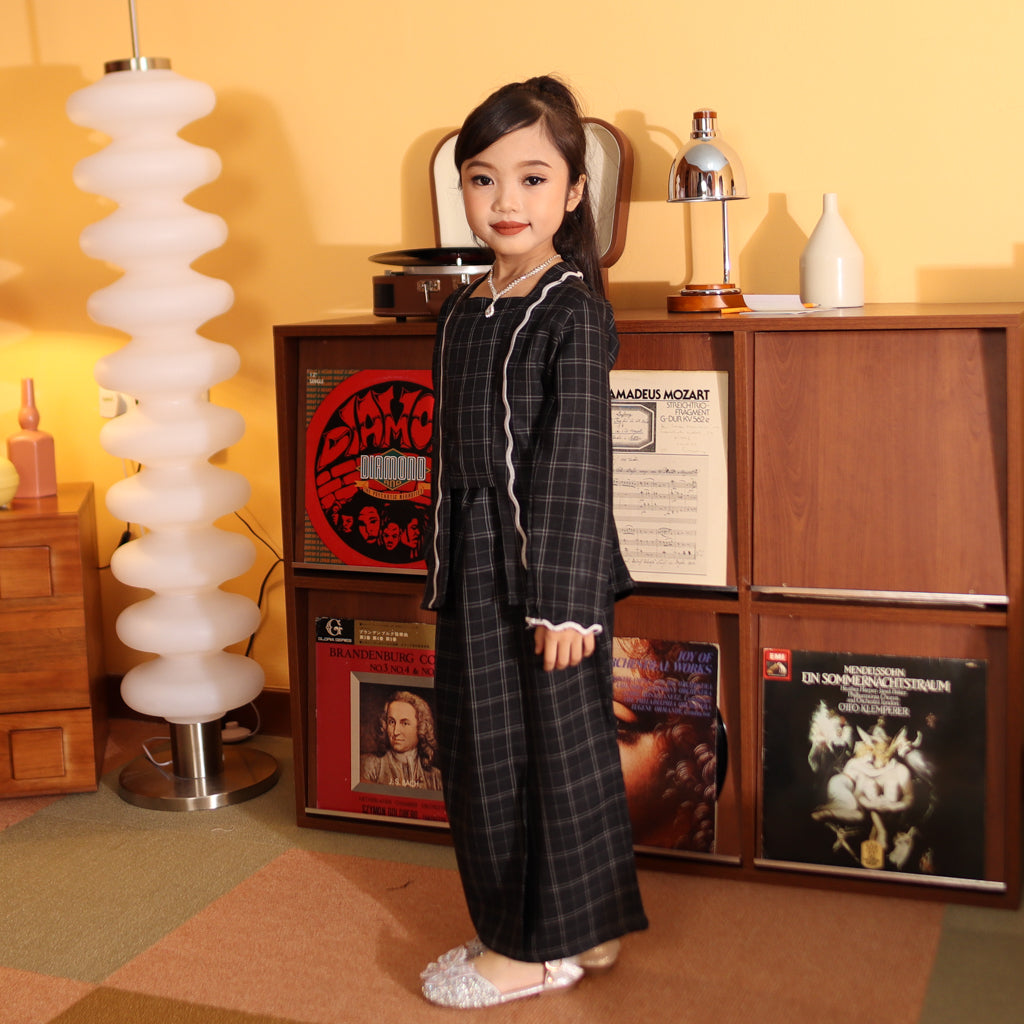 BLACK - KEBAYA "TULUS" KID'S