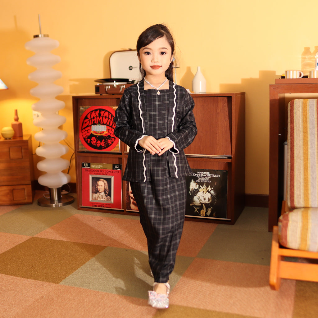 BLACK - KEBAYA "TULUS" KID'S