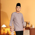 GREY - KURTA "TULUS" CHECKERED ADULT