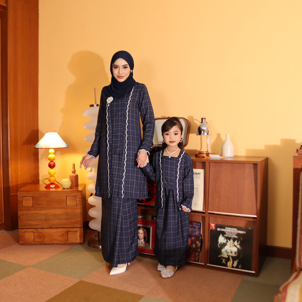 NAVY - KEBAYA LABUH  "TULUS" ADULT