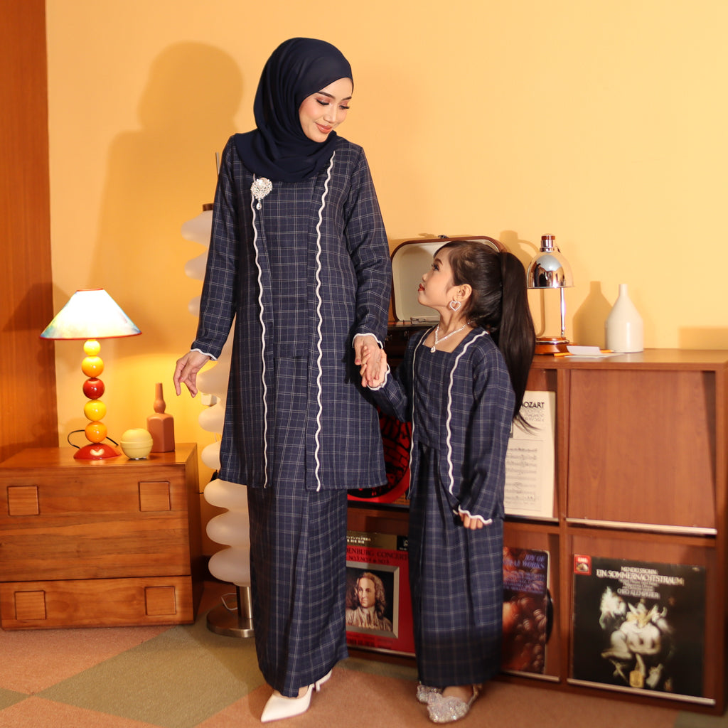 NAVY - KEBAYA LABUH  "TULUS" ADULT