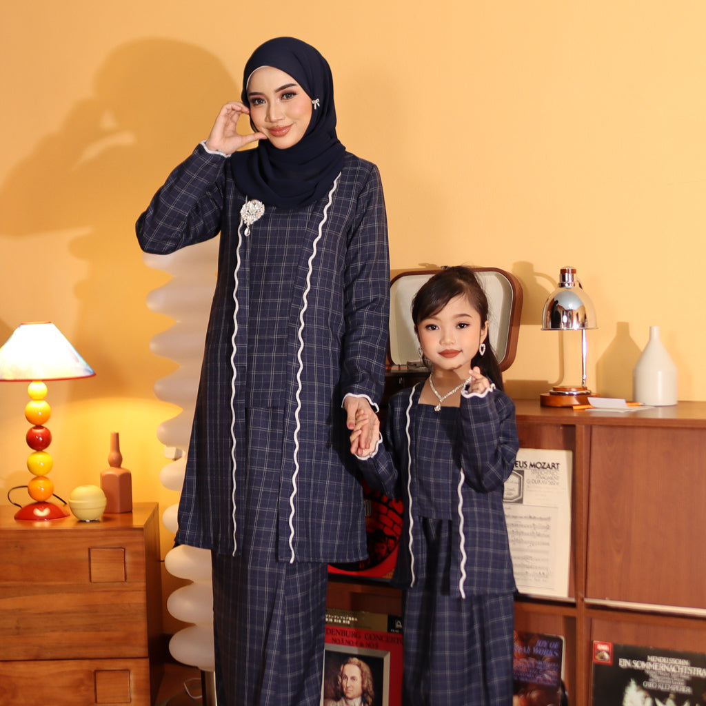 NAVY - KEBAYA LABUH  "TULUS" ADULT