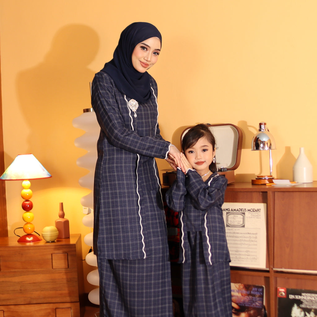 NAVY - KEBAYA LABUH  "TULUS" ADULT