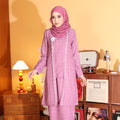 PURPLE - KEBAYA LABUH  "TULUS" ADULT
