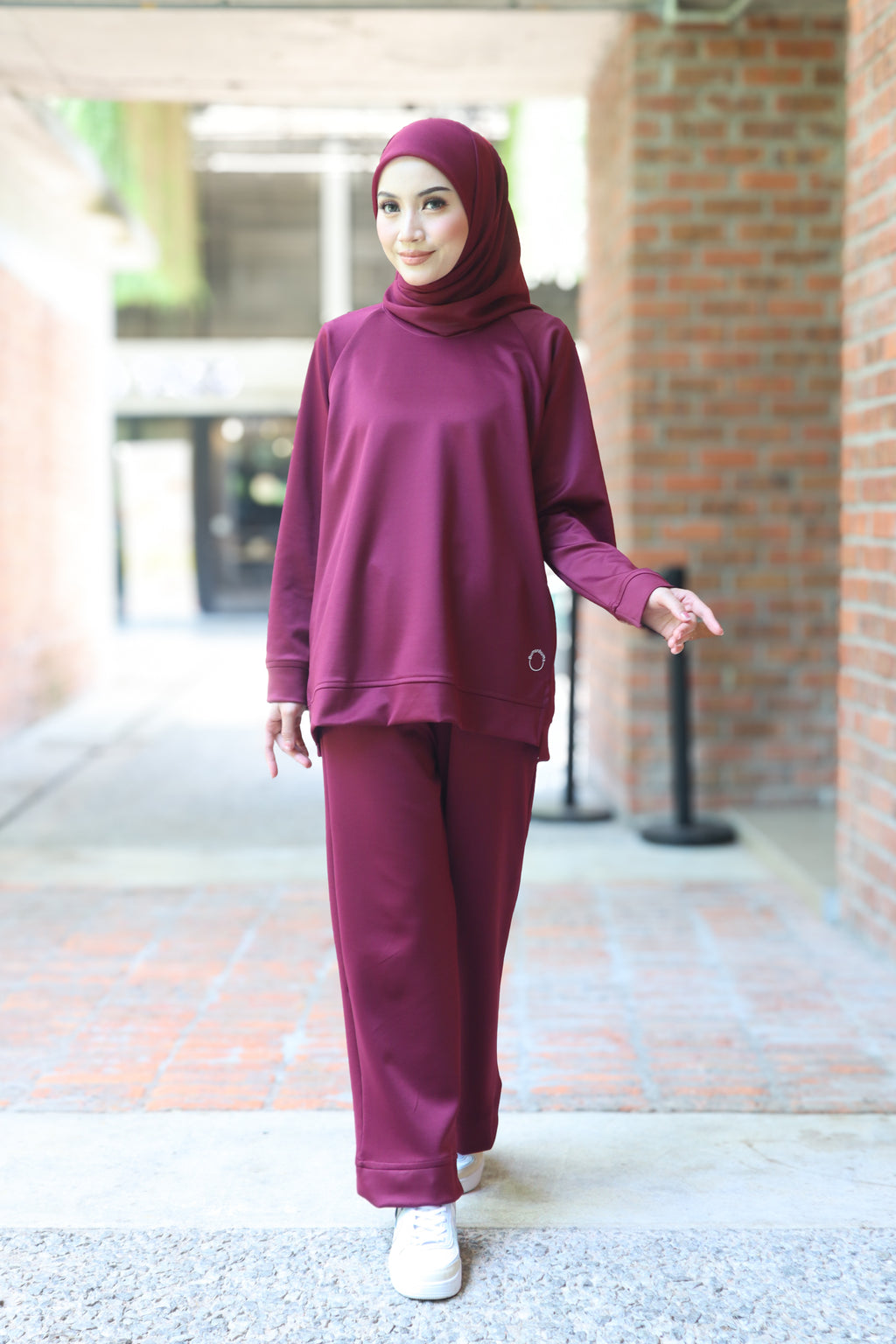 BURGUNDY - SERENE TOP