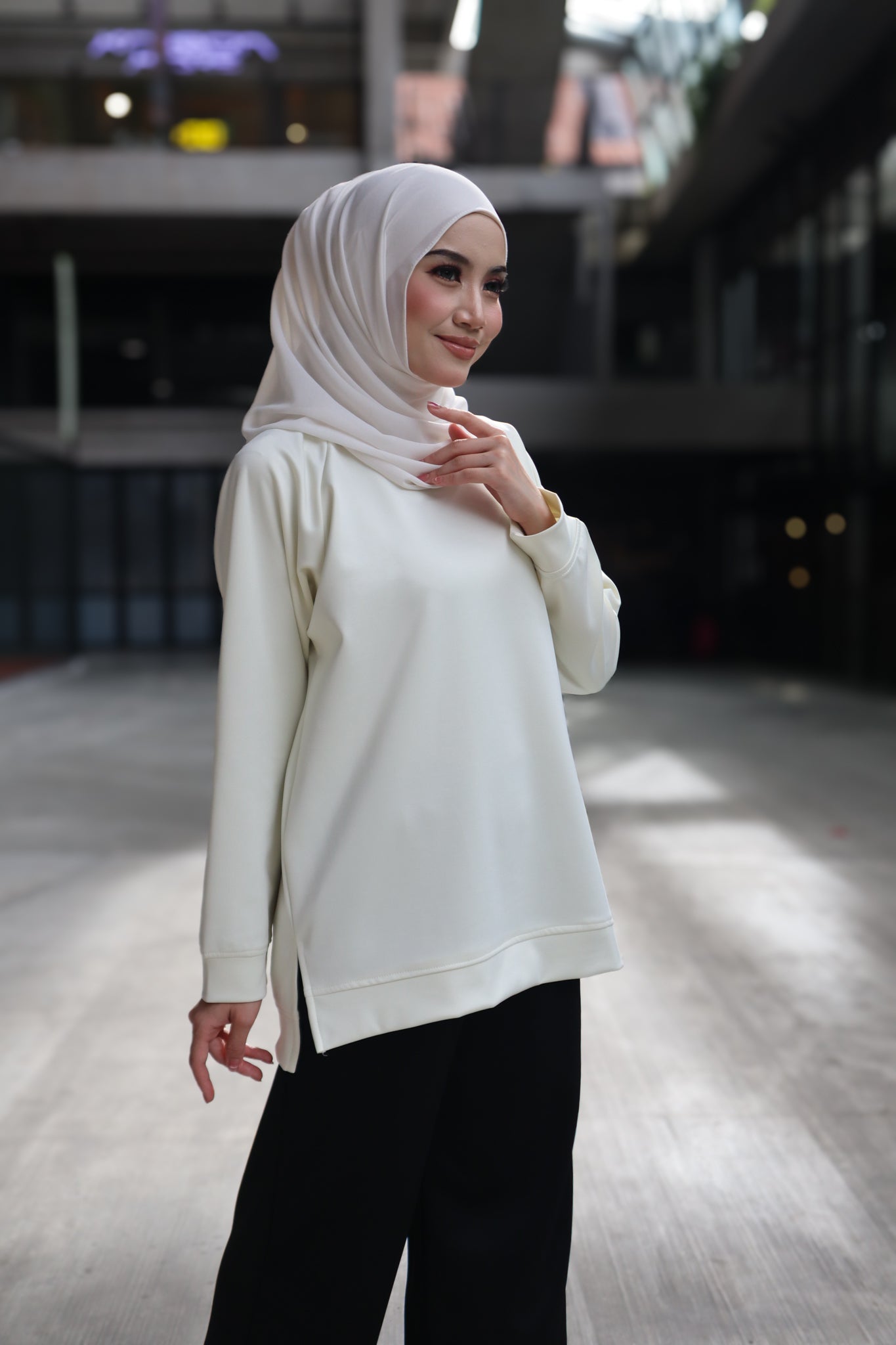 CREAM - SERENE TOP